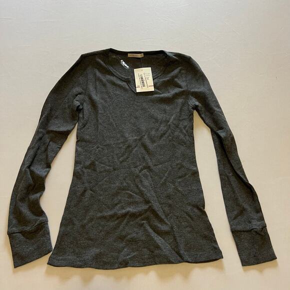 Active Basic Rock Your body thermal top Charcoal gray Small - Picture 1 of 8
